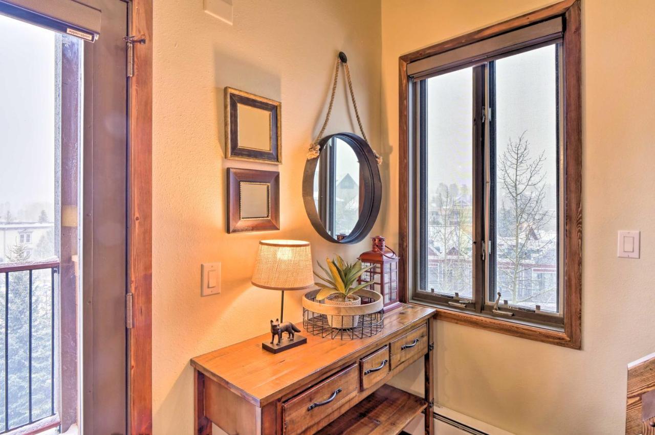 Cozy Breckenridge Condo At Base Of Peak 9! Экстерьер фото