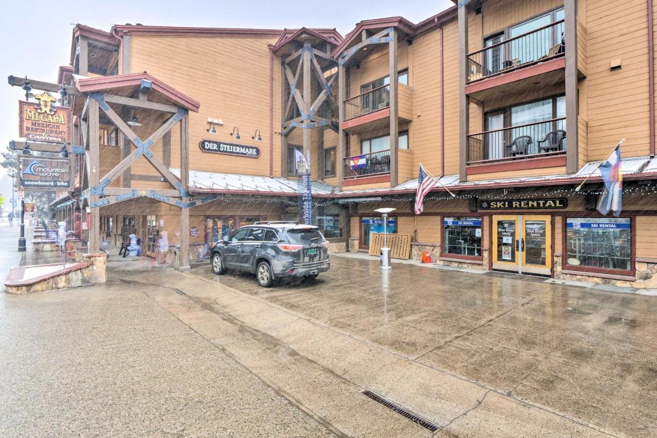 Cozy Breckenridge Condo At Base Of Peak 9! Экстерьер фото