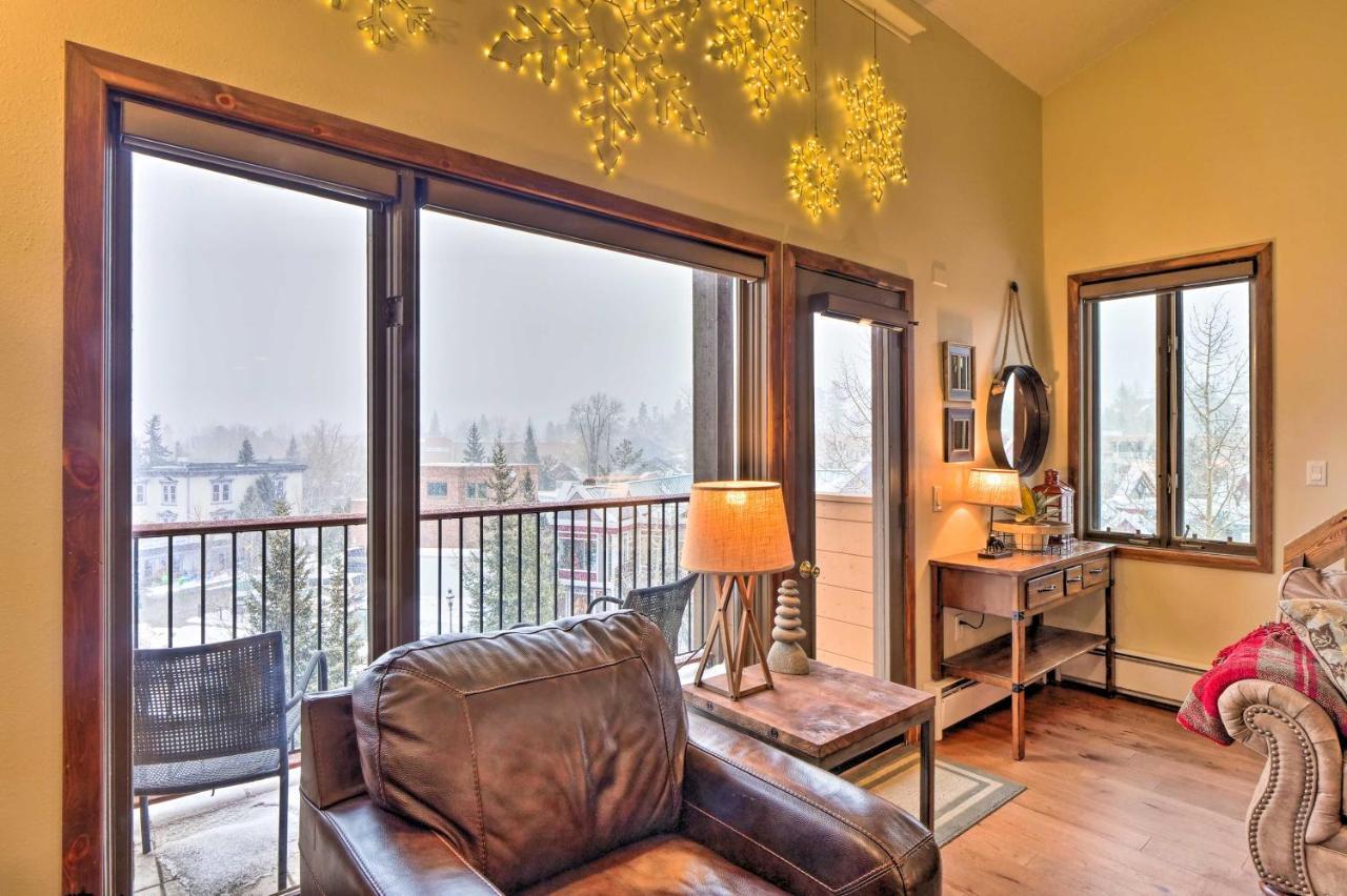 Cozy Breckenridge Condo At Base Of Peak 9! Экстерьер фото