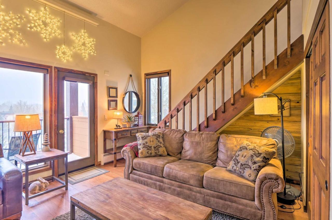 Cozy Breckenridge Condo At Base Of Peak 9! Экстерьер фото